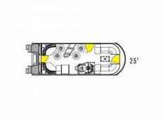 Tahoe Pontoons 25 ft. Vision Entertainer 2013 Boat specs