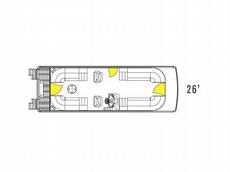 Tahoe Pontoons 26 ft. Cascade Quad Lounge 2013 Boat specs