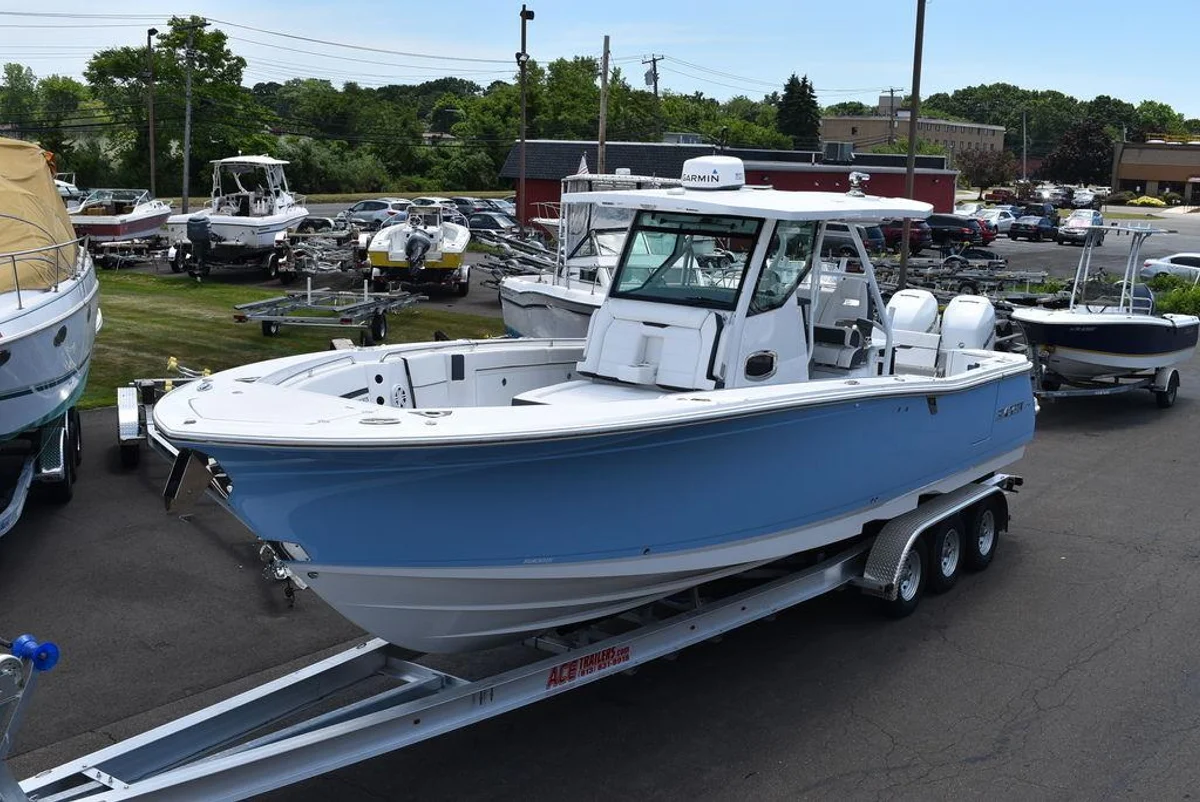 Blackfin 332cc 2022 boat specs