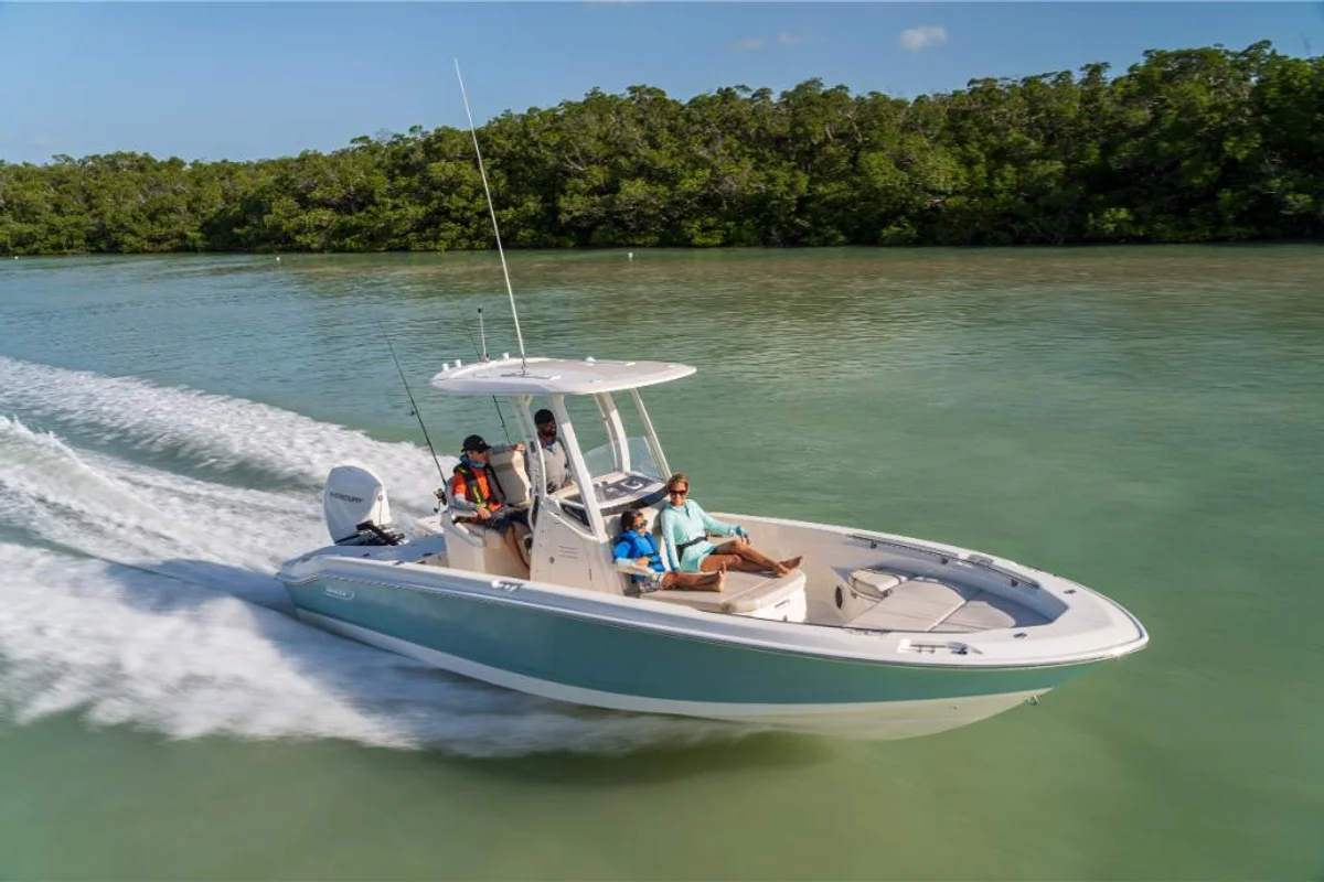 Boston Whaler 250 Dauntless 2022 boat specs