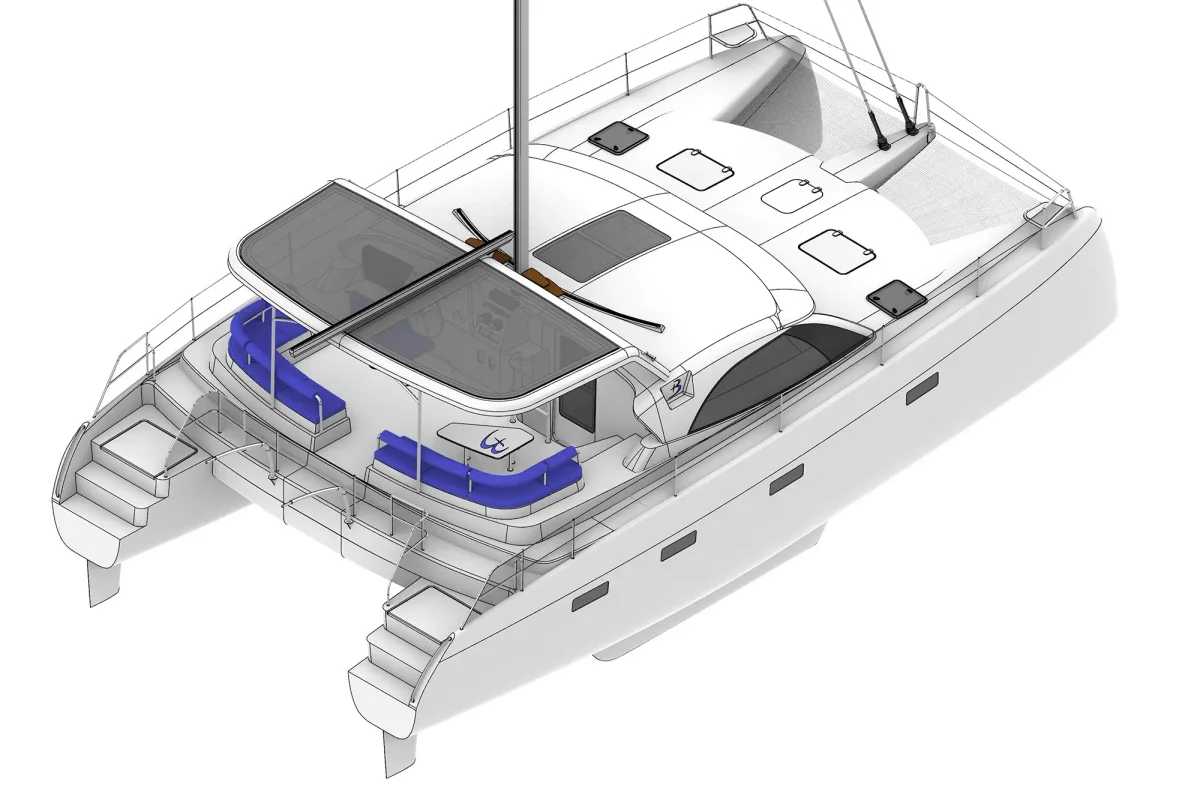 Broadblue 425 2025 boat specs
