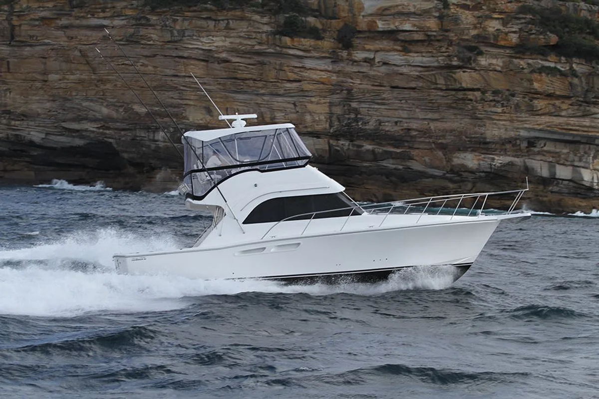Caribbean Boats C35 Flybridge Cruiser 2023 boat specs