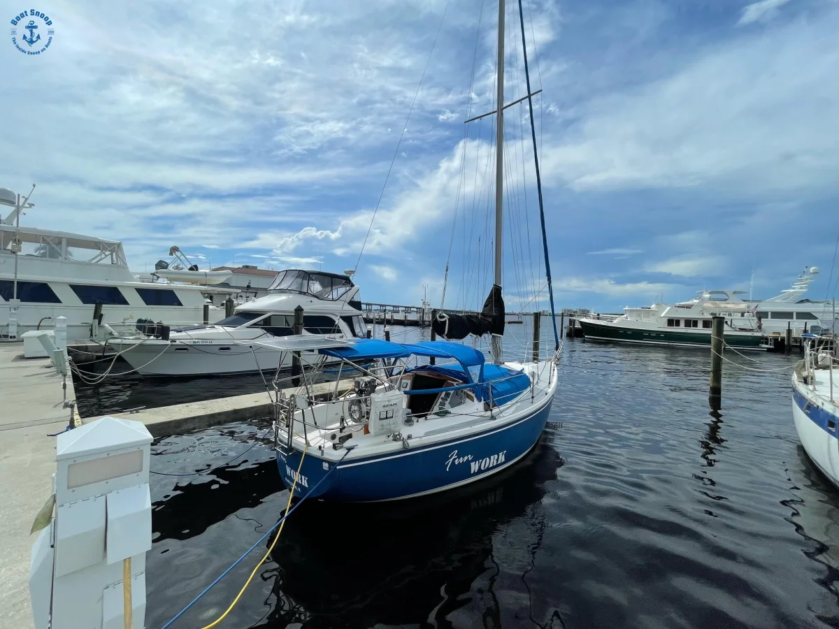Catalina Yachts 30 Tall Rig Cutter Rigged 1979 boat specs
