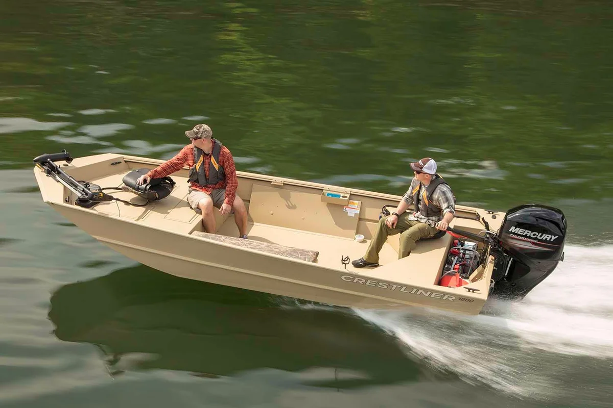Crestliner 1860 Retriever Jon Deluxe 2021 boat specs