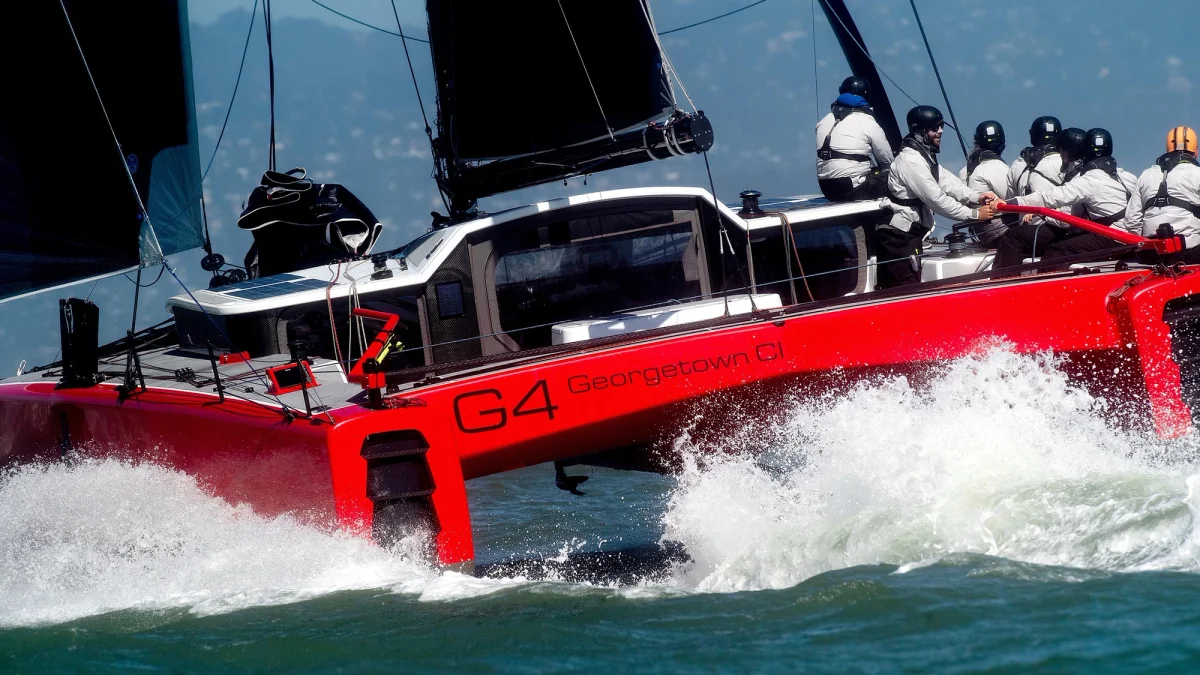 Full Foiling Catamaran Boat Specs