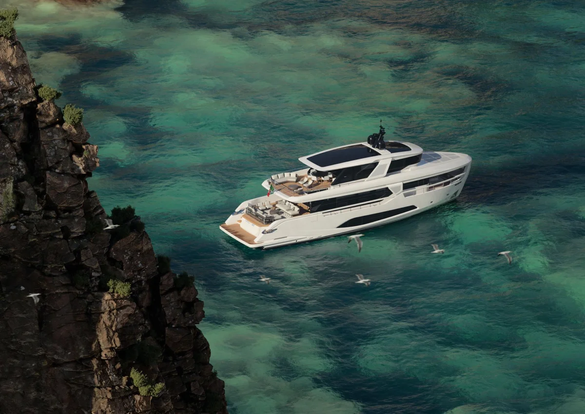 Ferretti Yachts Infynito 90 2022 boat specs