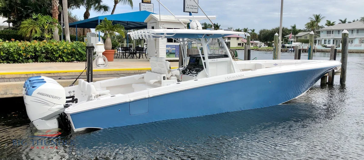 Fountain 38 LS 2021 boat specs