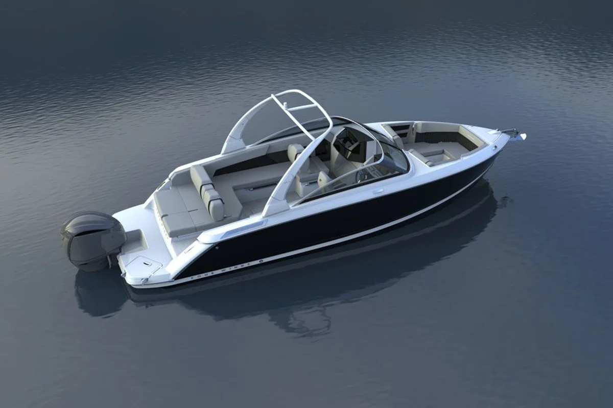 Four Winns H6 OB 2023 boat specs