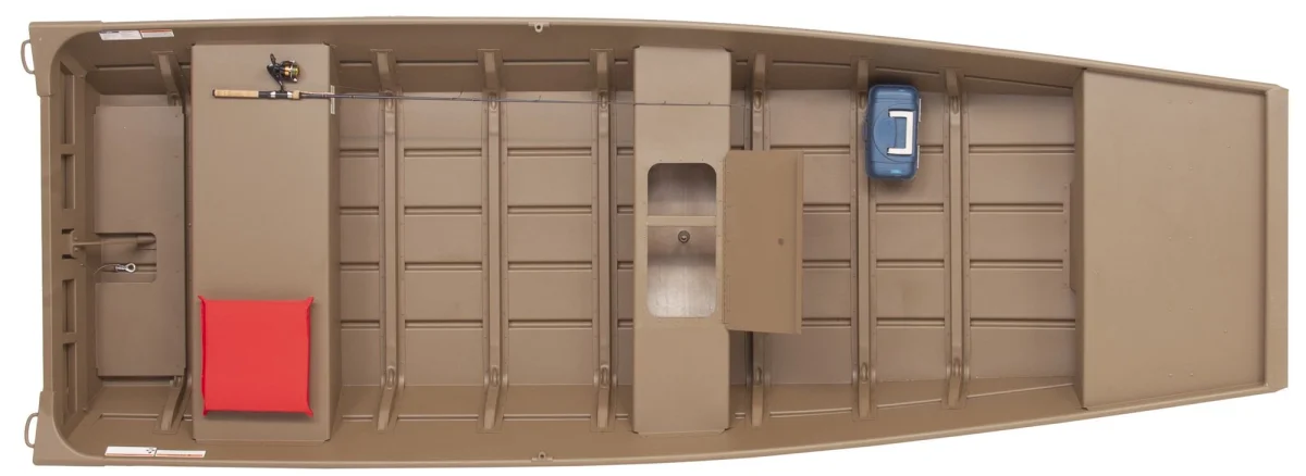 1544 Riveted Loose Jon Boat Specs