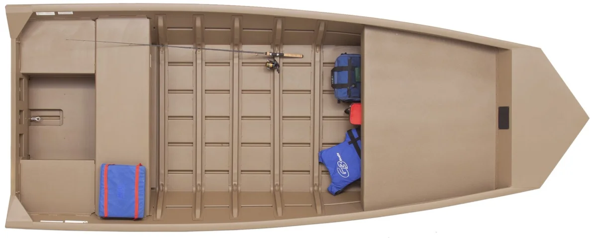 1548 VBW Welded Loose Jon Boat Specs