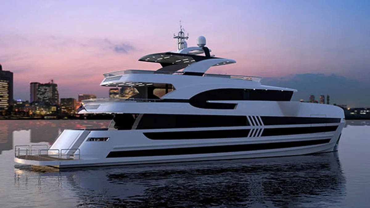 Lazzara Yachts UHV 125 2021 boat specs
