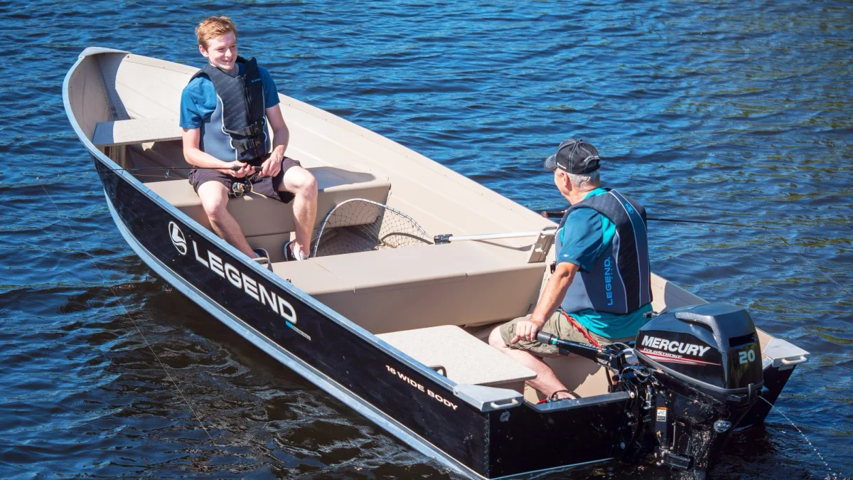 Legend Boats 16 Widebody 2023 boat specs