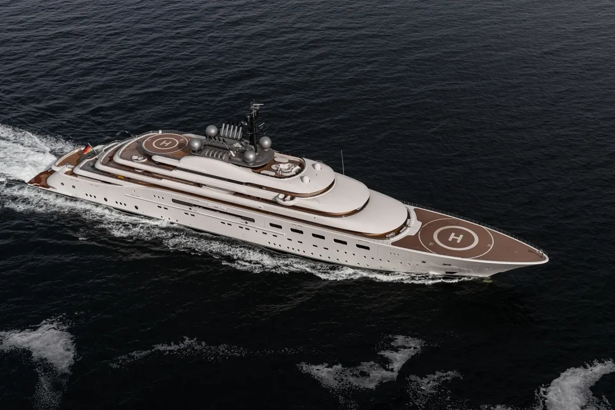 Lurssen Yachts Blue 2022 boat specs