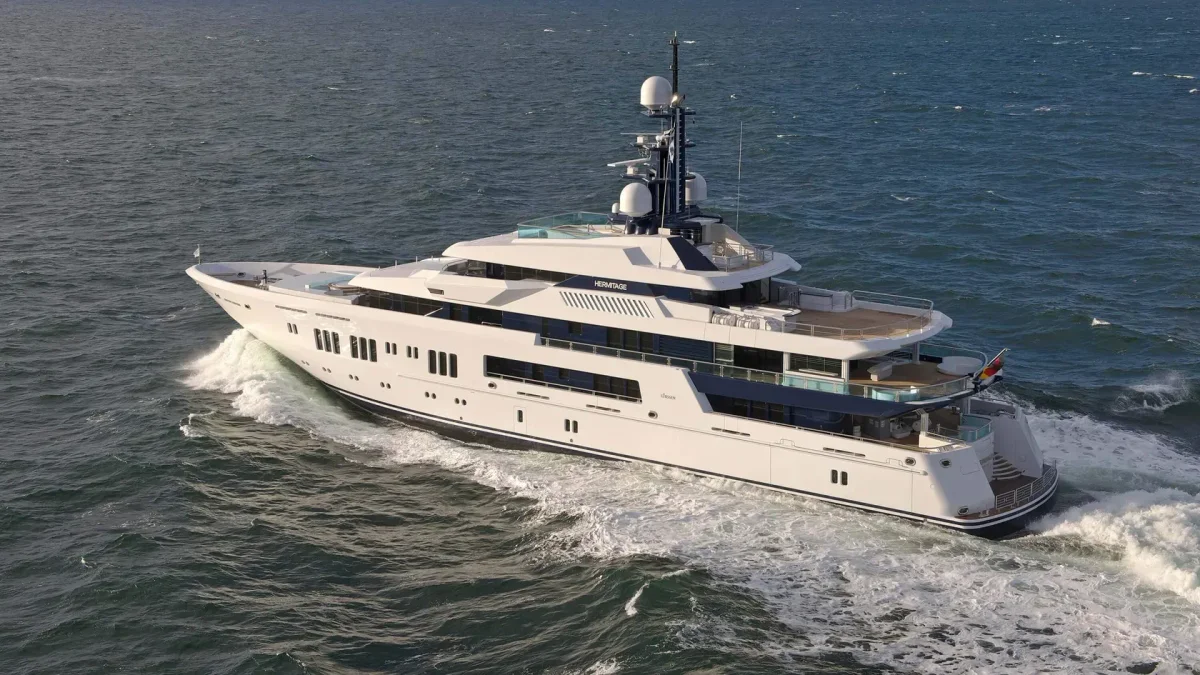 Lurssen Yachts Hermitage 2011 boat specs