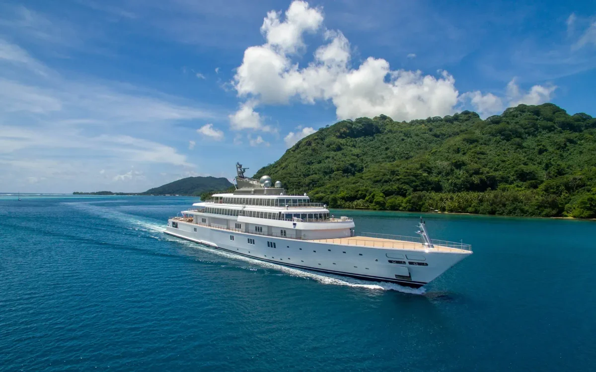 Lurssen Yachts Rising Sun 2004 boat specs