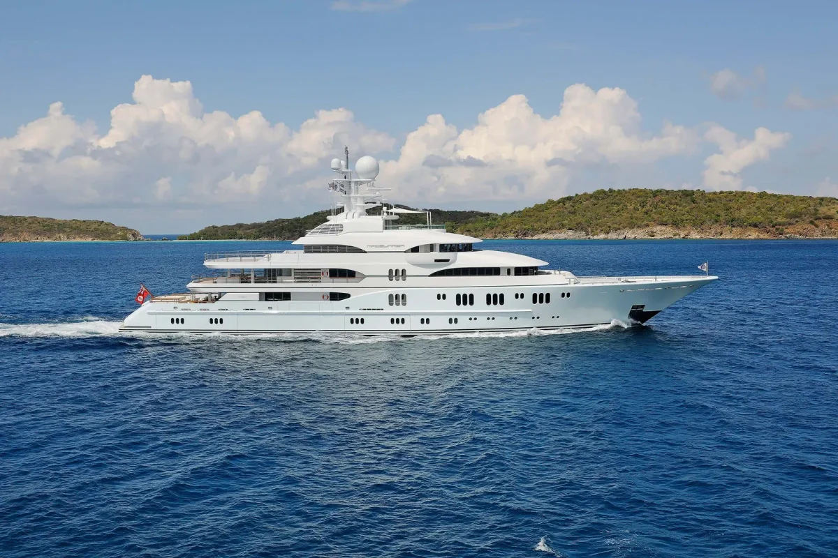 Lurssen Yachts Rocinante  2008 boat specs