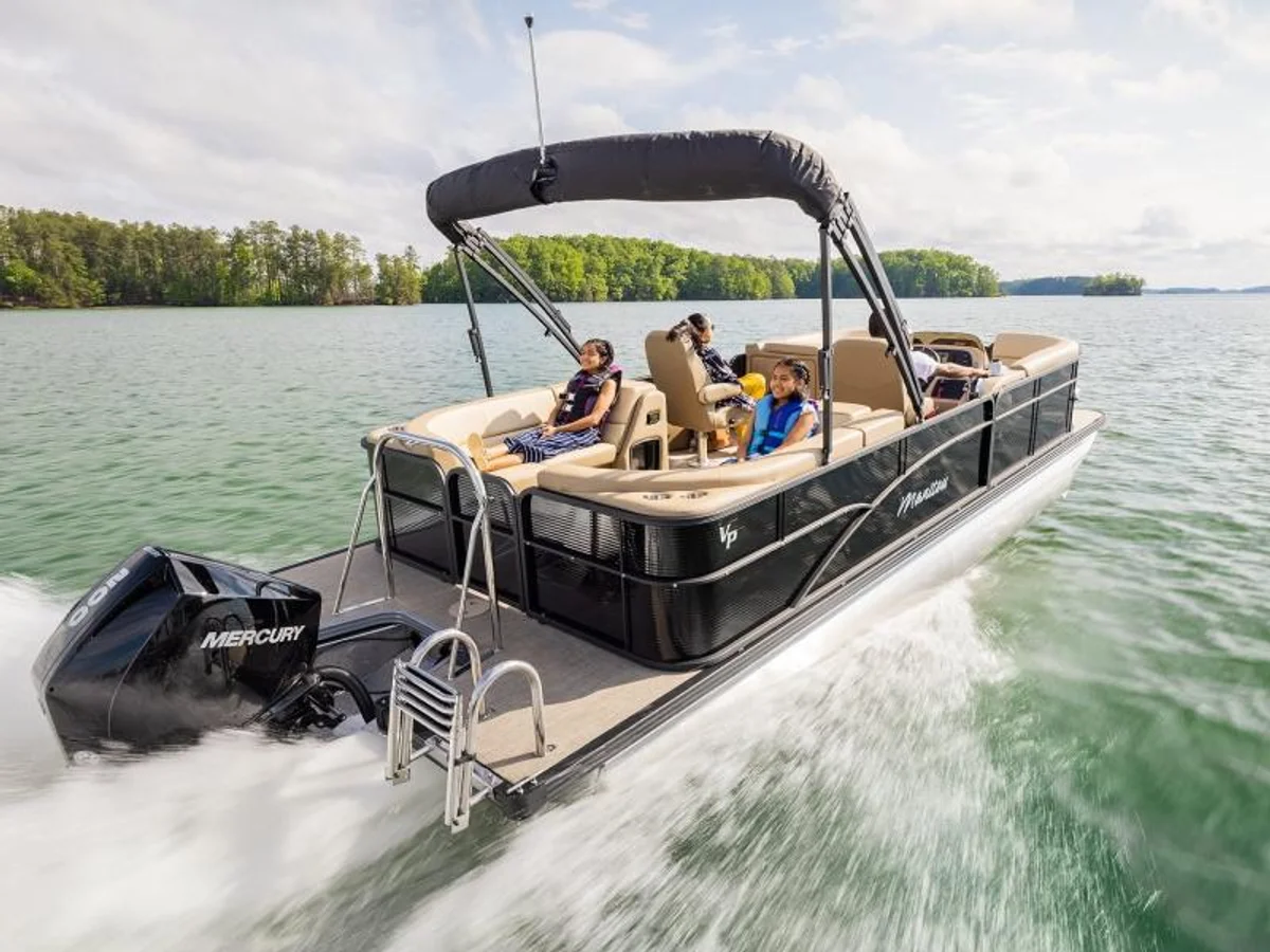 Manitou Pontroon Boats 22 AURORA LE RF TWIN 2022 boat specs