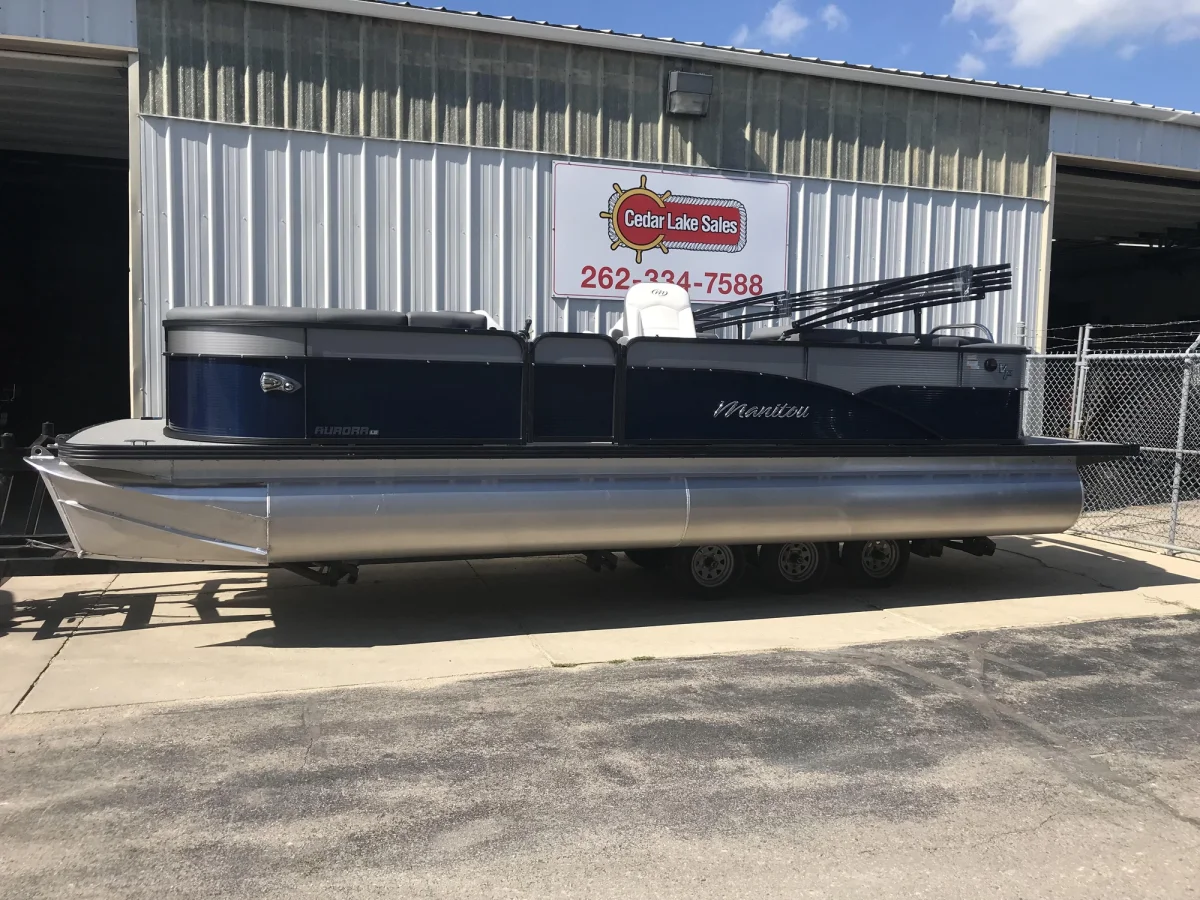 Manitou Pontroon Boats 23 Aurora LE RF VP 2021 boat specs