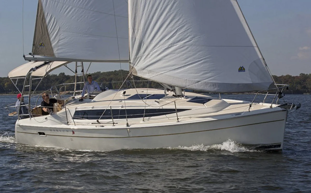 Marlow Hunter 31 Deep draft Boat Specs