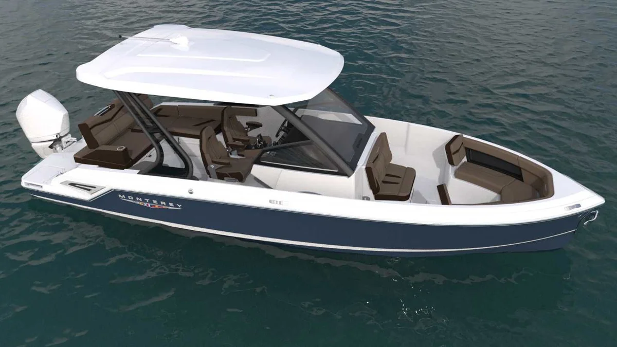 Monterey Elite 27 OB 2020 boat specs