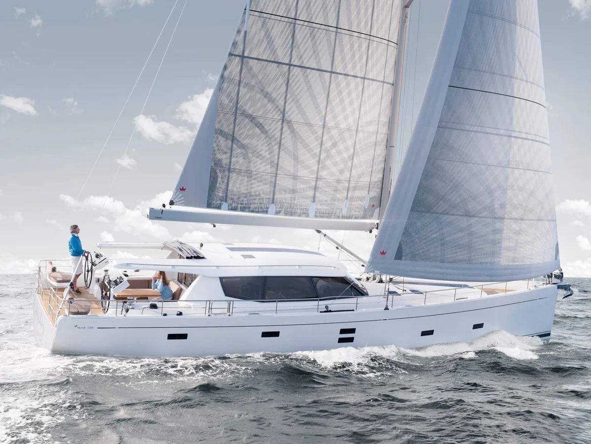 Moody Yachts Decksaloon 54 Deep/Shoal draft 2014 boat specs