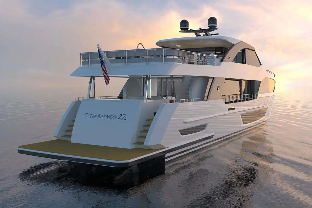 Ocean Alexander 27 Revolution Ngp 2022 boat specs