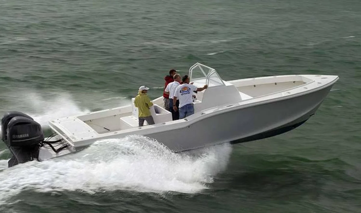 Ocean Master 336 Center Console 2015 boat specs