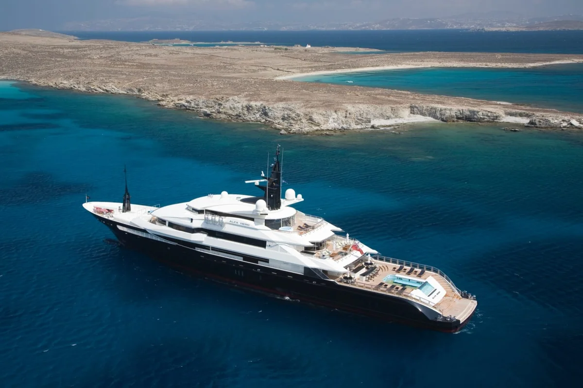 Oceanco Alfa Nero 2007 boat specs