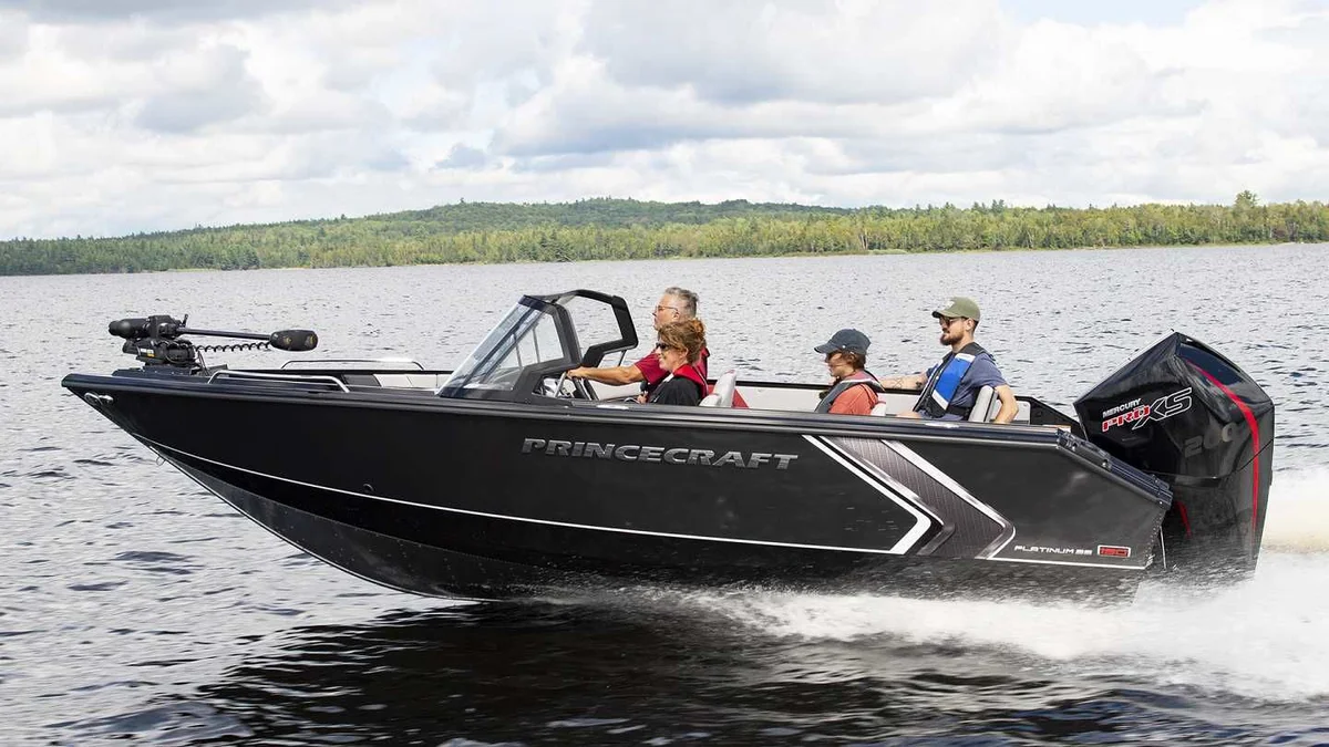 Princecraft Platinum 190 2025 boat specs