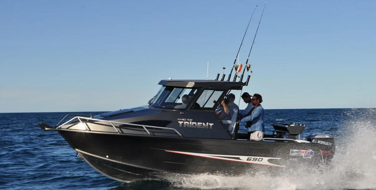 Quintrex 690 Trident Soft Top/Hard Top 2023 boat specs