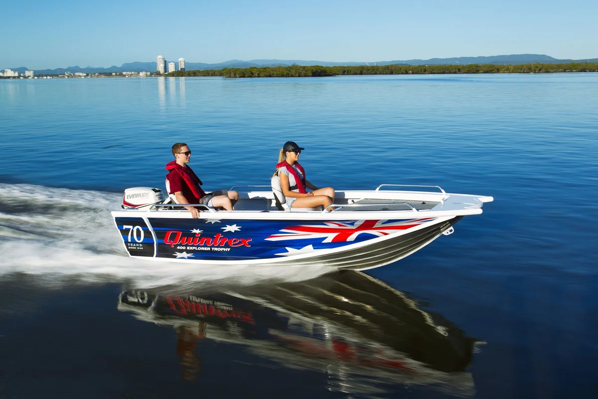 Quintrex F400 Explorer Trophy 2022 boat specs