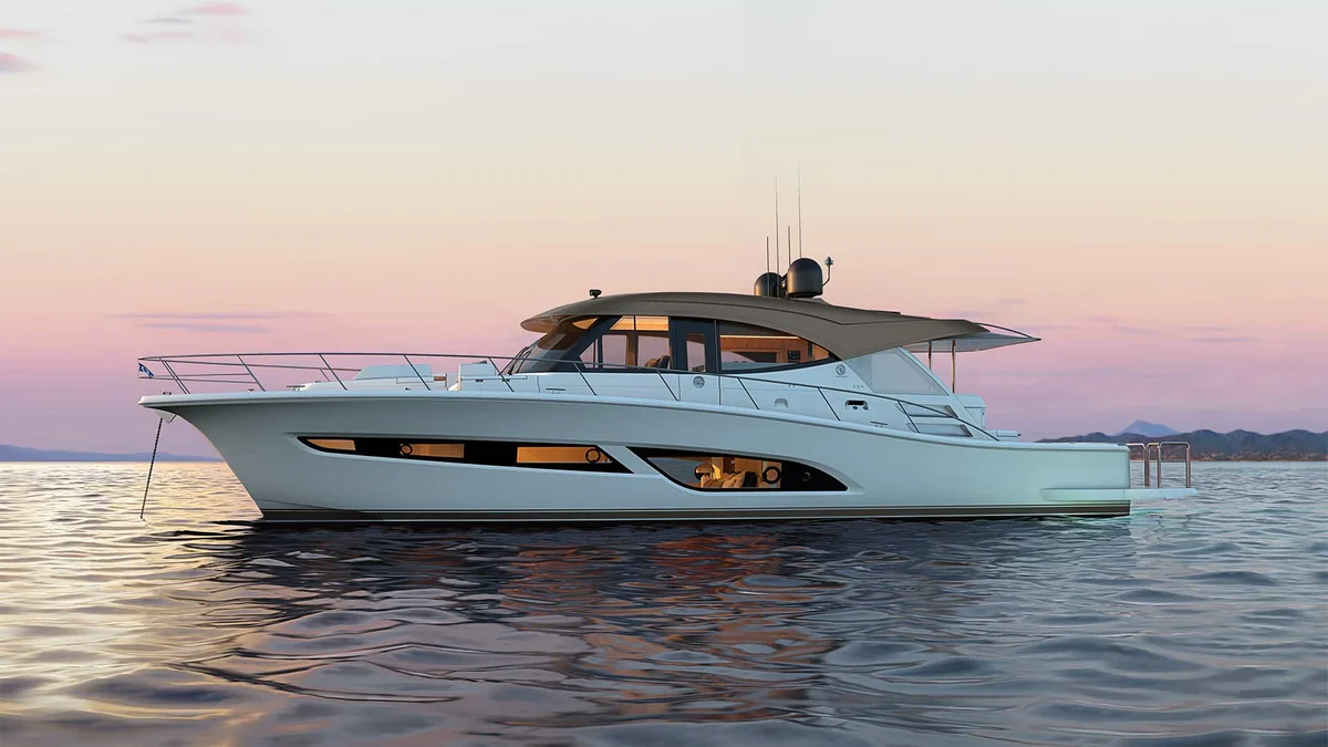 Riviera 585 SUV 2020 boat specs