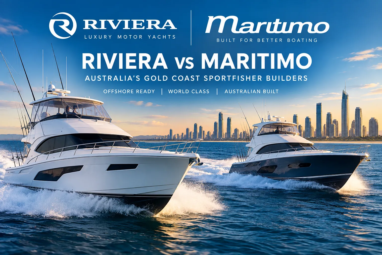 Riviera vs Maritimo: Australia's Gold Coast Sportfisher Builders
