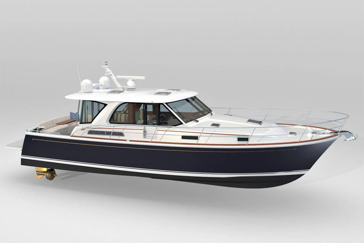43 Salon Express Boat Specs