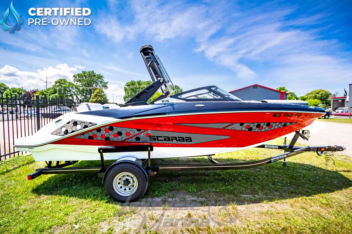 Scarab 215 ID 2021 boat specs