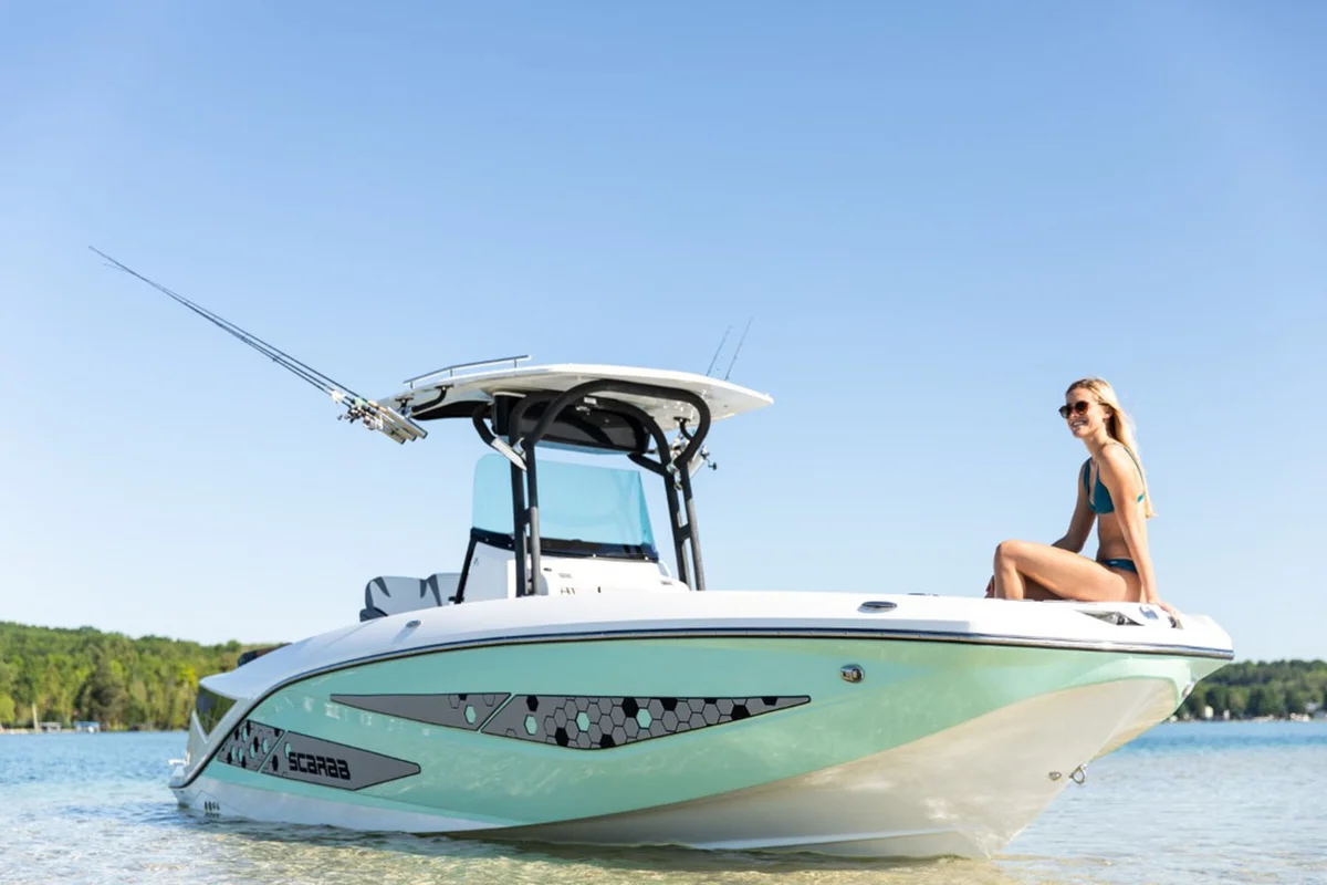 Scarab 255 Open 2022 boat specs