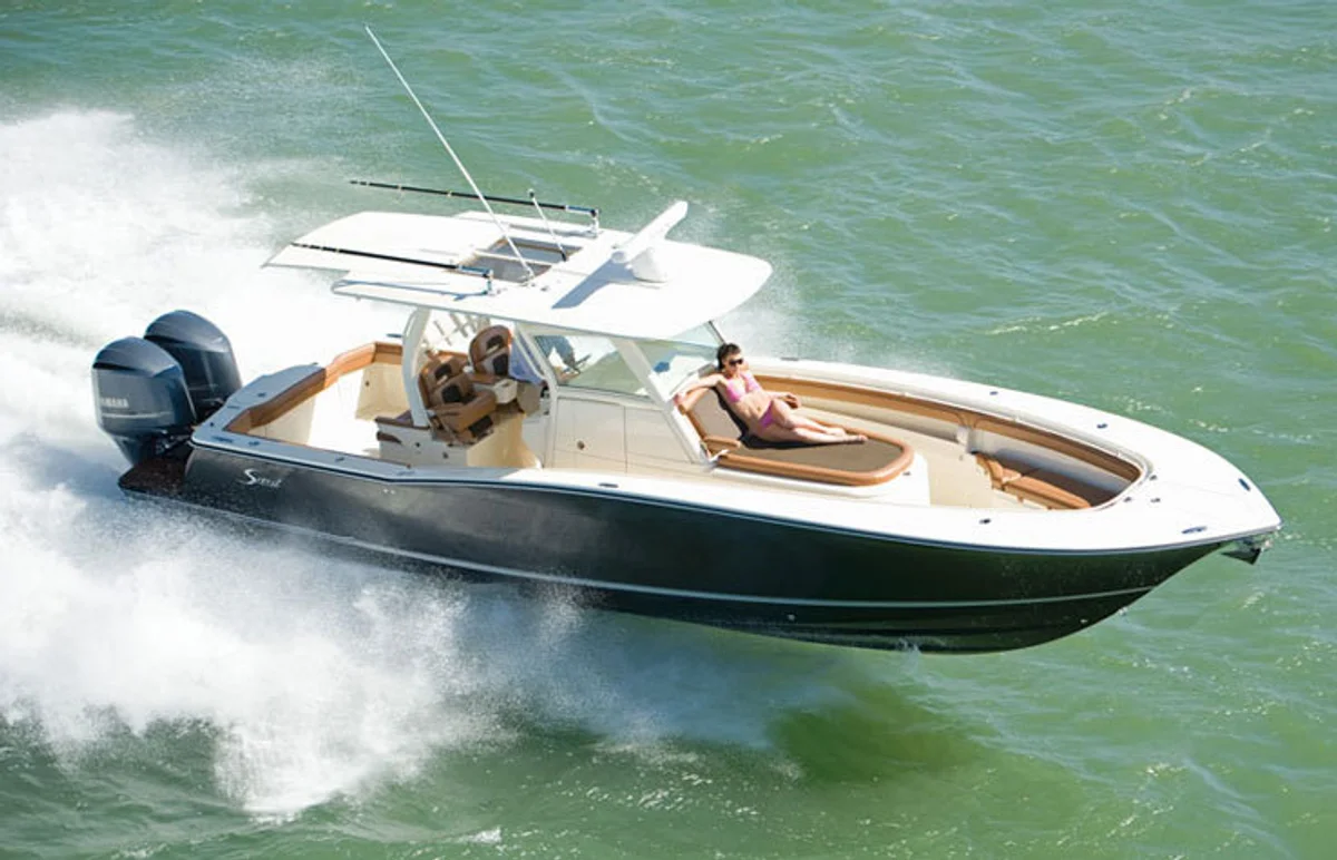 Scout Boats 350 Lxf 2013 boat specs