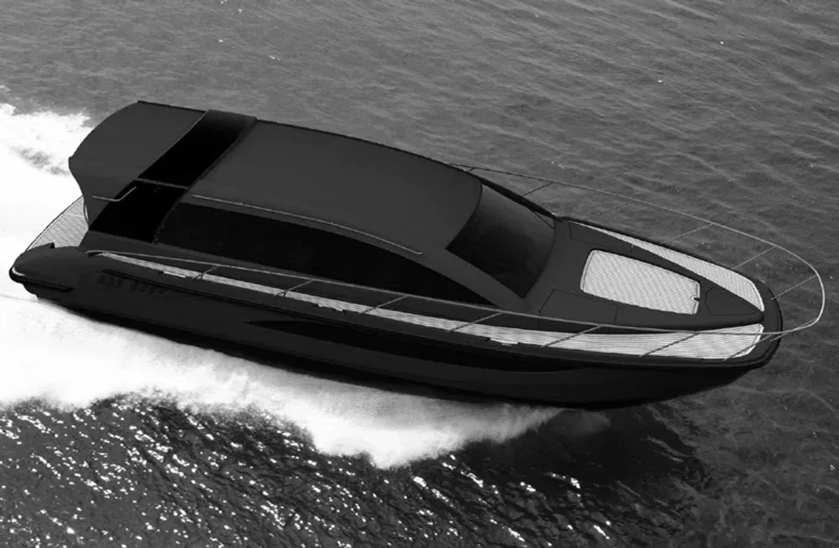 Stealth Yachts 540 Sport Black 2009 boat specs