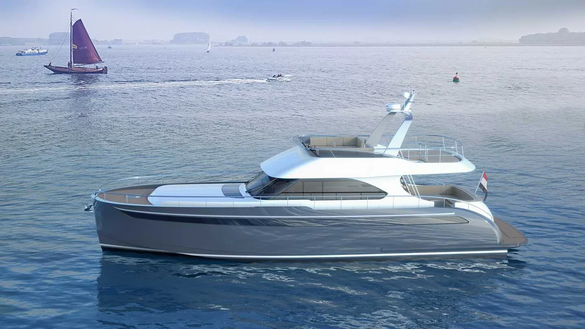 Steeler 56S Flybridge Performance 2021 boat specs