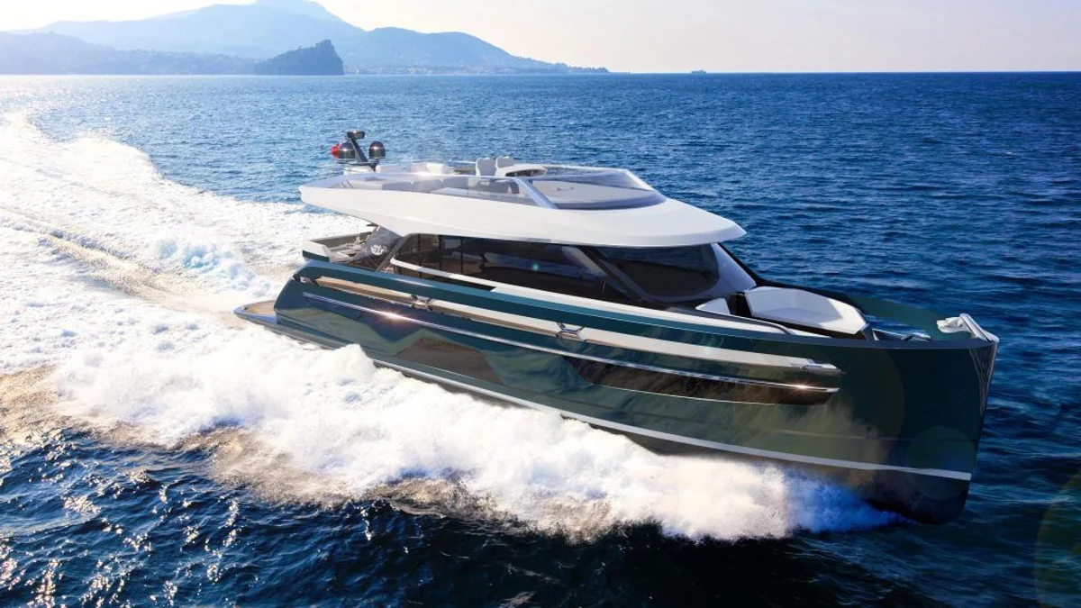 Steeler 67S Performance Flybridge 2019 boat specs