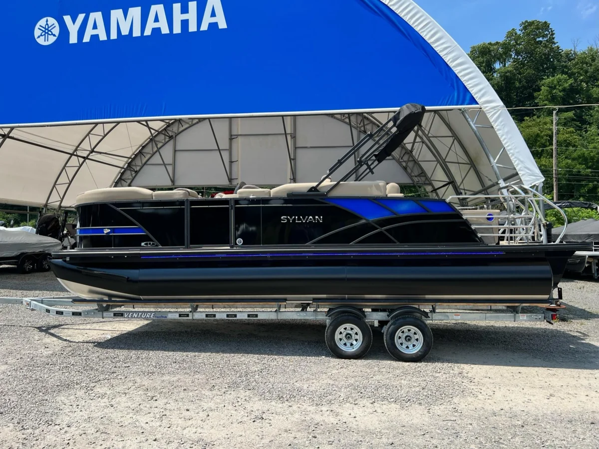 Sylvan L3 DLZ BAR Tritoon - In Stock 2022 boat specs