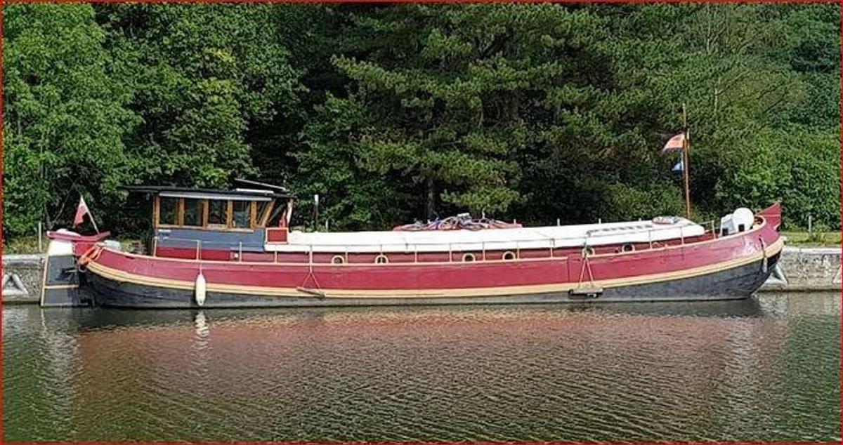 Tjalk Barge 72 (lowered) 1907 boat specs