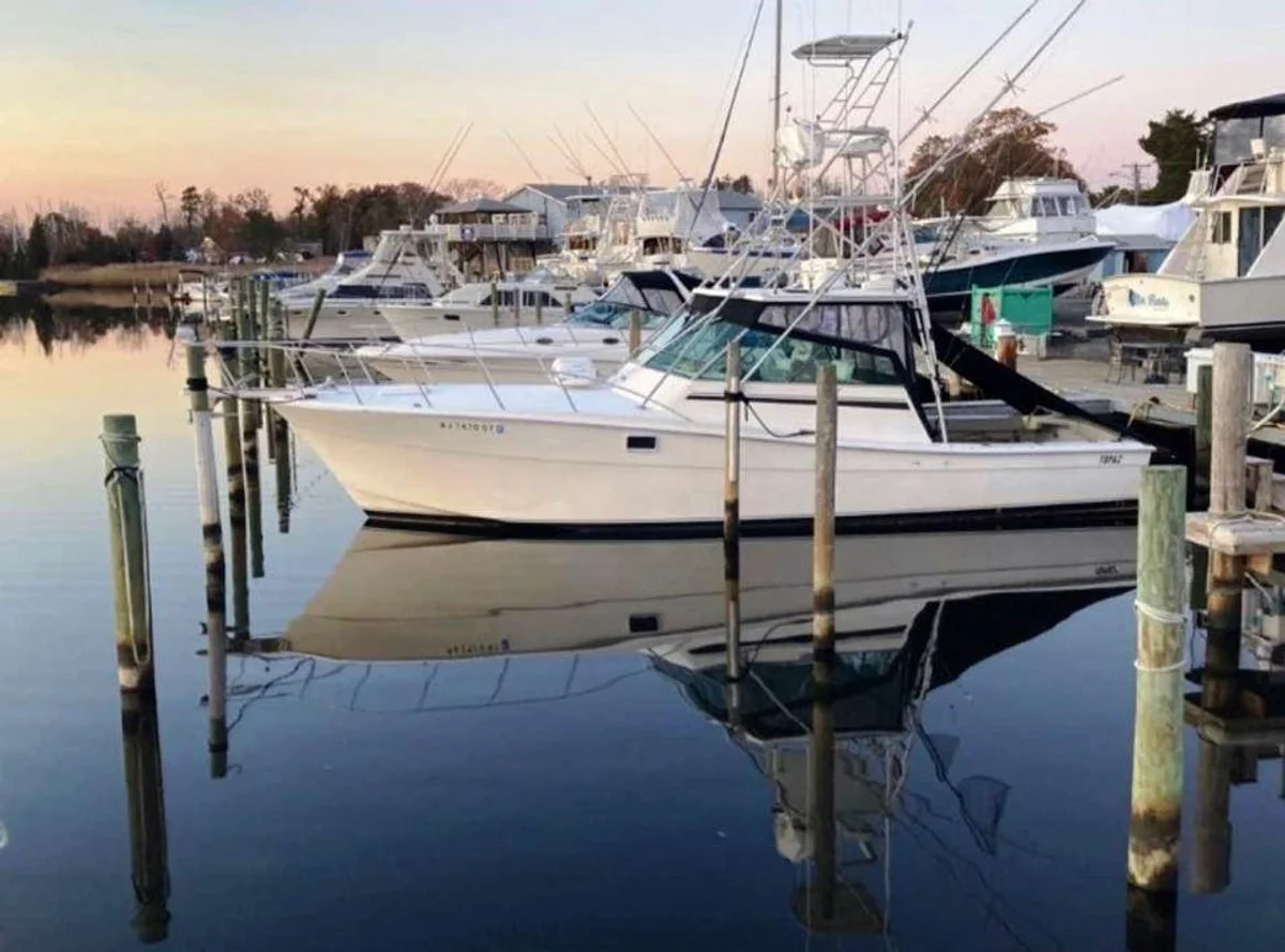 Topaz 37 Sportfisherman 1987 boat specs