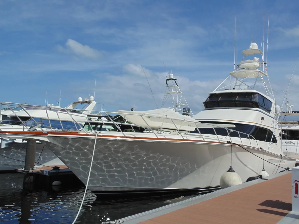 Trinity Yachts sportfish 1993 boat specs