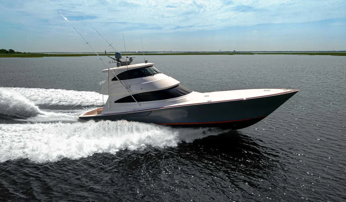 Viking Yachts 68 Enclosed Bridge 	  2023 boat specs